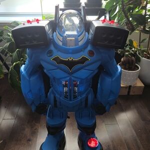 Blue Batman Robot Toy